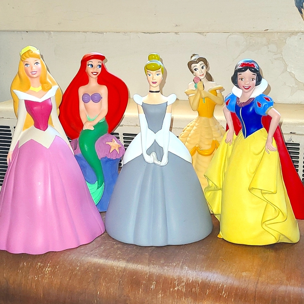 Vintage Authentic Disneyland Resort Pricess Bank Set 💖💖💖